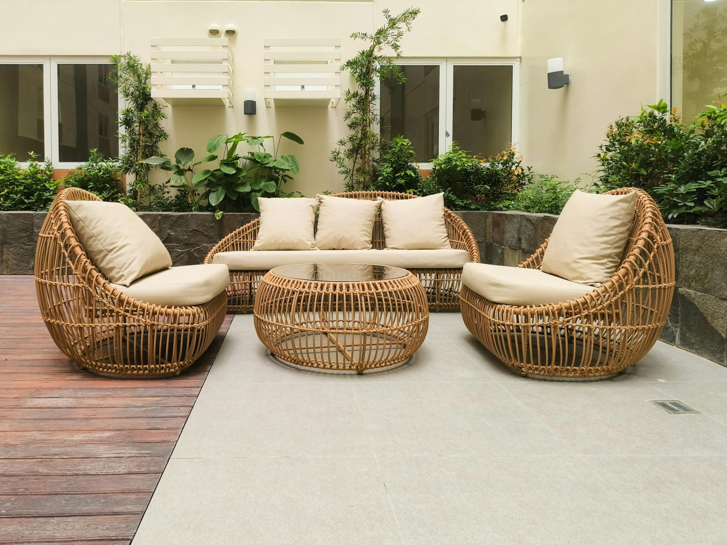 ĐƠN HÀNG XUẤT KHẨU NỘI THẤT TRE